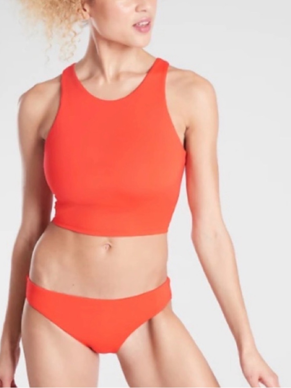 Athleta Vermillion Orange Clean Medium Bottoms